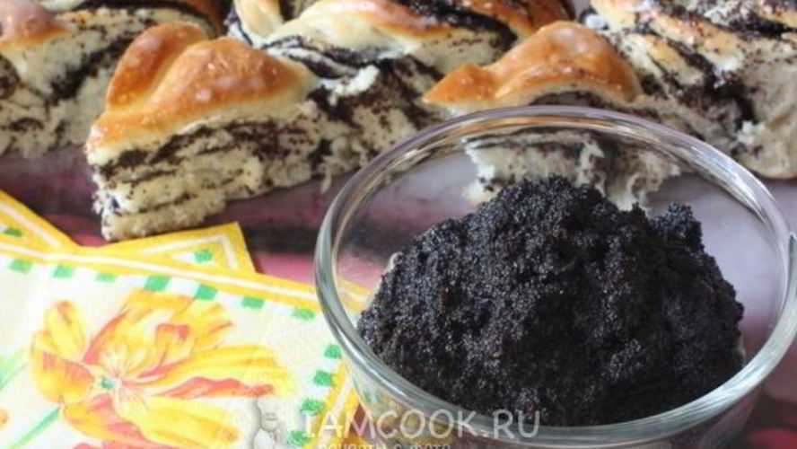 Рецепт маковая начинка для рулетов