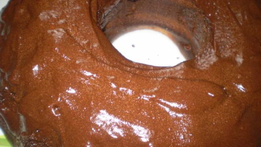 Рецепт манник на сметане в шоколадной глазури