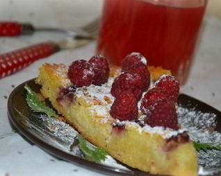 Манник с творогом в духовке