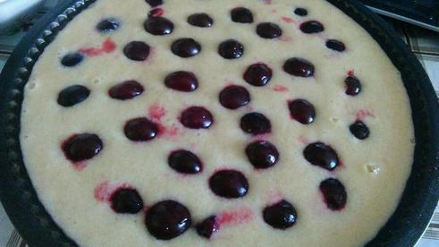 манник с вишней