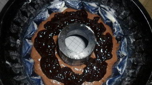 шоколадный манник