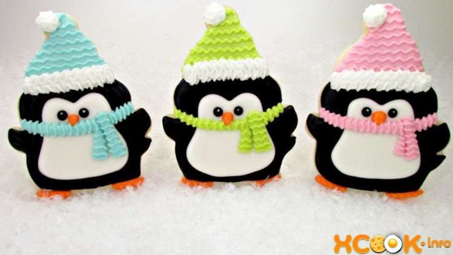 Рецепт новогодняя выпечка пингвинята