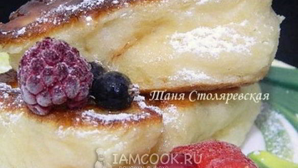 Рецепт Бабушкины оладьи на дрожжах