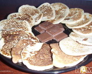 Банановые оладьи