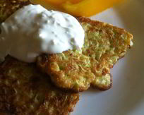 Оладьи на сметане