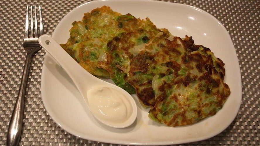 Рецепт диетические оладьи