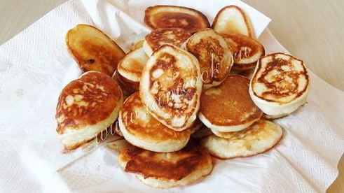 дрожжевые оладьи без яиц