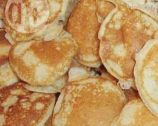 Дрожжевые оладьи с гречневой мукой