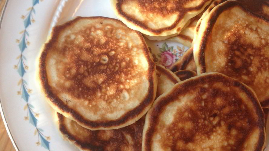 Рецепт дрожжевые оладьи с яблоками