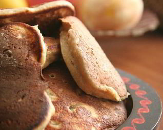 Гречнево-банановые оладьи