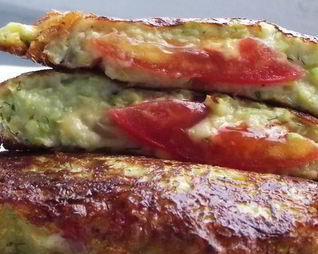 Кабачковые оладьи