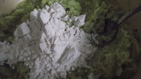 кабачковые оладьи