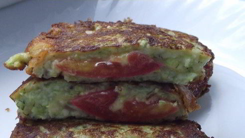 кабачковые оладьи