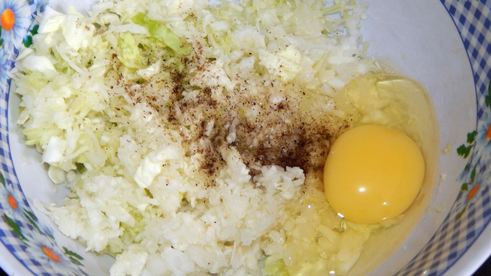 капустные оладьи из капусты