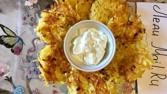 Рецепт Картофельные оладьи