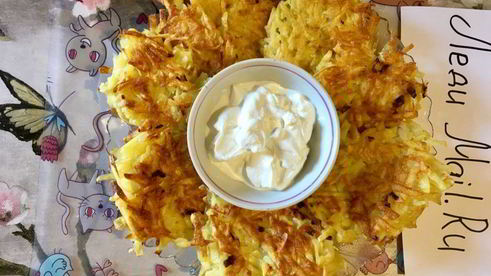 картофельные оладьи