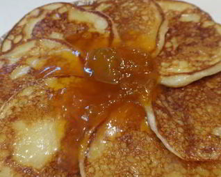 Кружевные оладьи