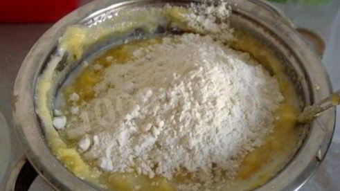 кукурузные оладьи с сыром моцарелла