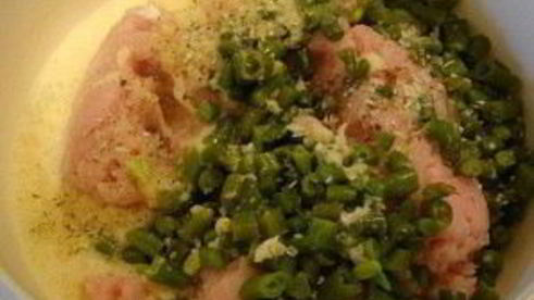 куриные оладьи с кукурузой