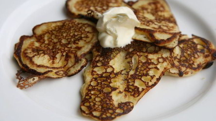 Рецепт оладушки для завтрака