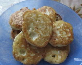 Оладушки из творога