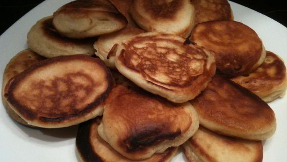 Рецепт Оладушки на кислом молоке