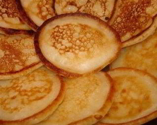 Оладушки на молоке