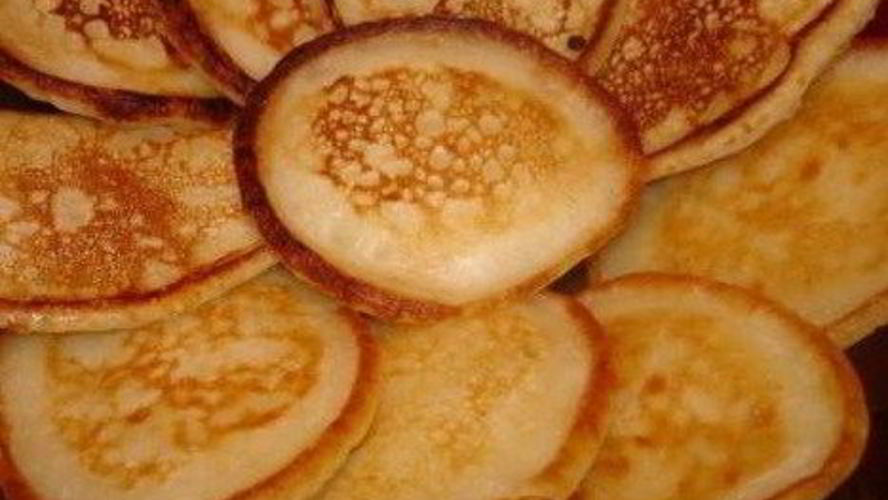 Рецепт оладушки на молоке