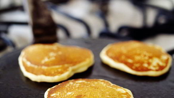 Рецепт Оладьи без муки с манкой и овсянкой