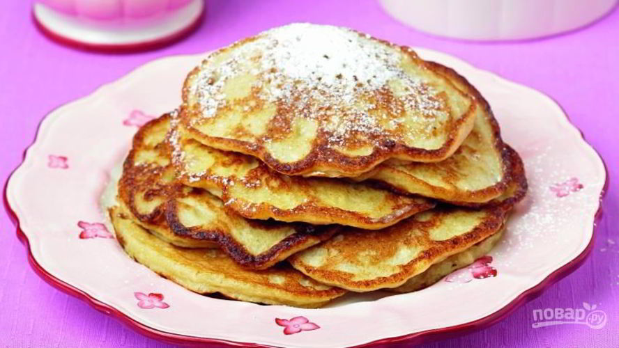 Рецепт оладьи из бананов