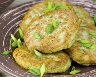 Оладьи из брокколи