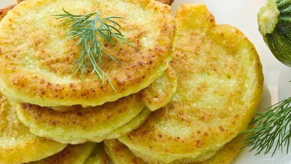 Рецепт Оладьи из кабачков на кефире