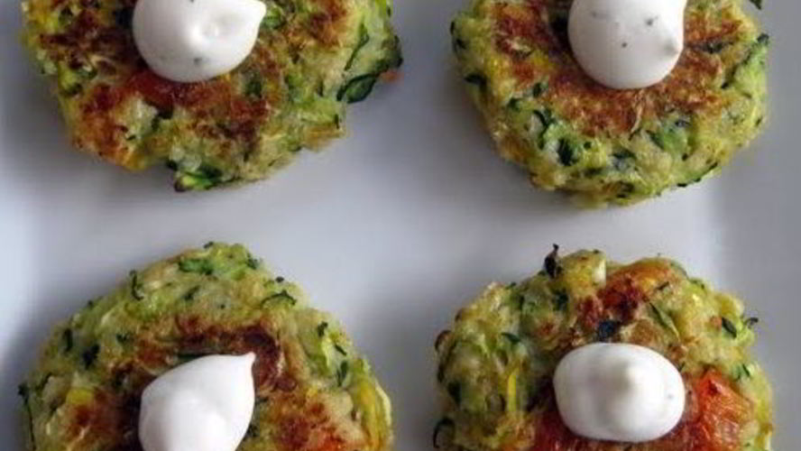 Рецепт оладьи из кабачков в духовке