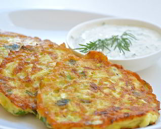 Оладьи из кабачков