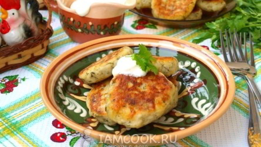 Рецепт оладьи из картофельного пюре