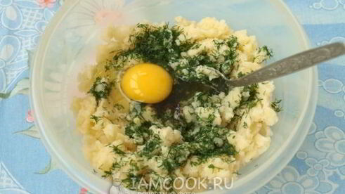 оладьи из картофельного пюре