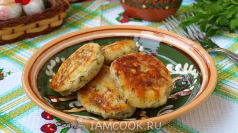 оладьи из картофельного пюре