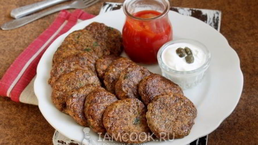 Рецепт оладьи из куриной печени с морковью