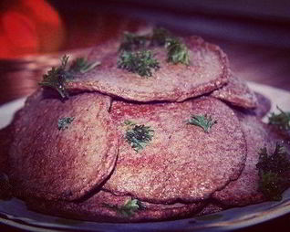 Оладьи из куриной печени