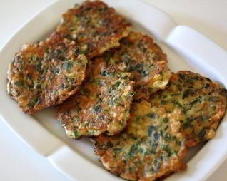 Оладьи из лука