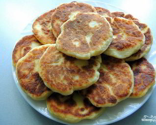 Оладьи из манной каши