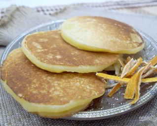 Оладьи из муки и манки