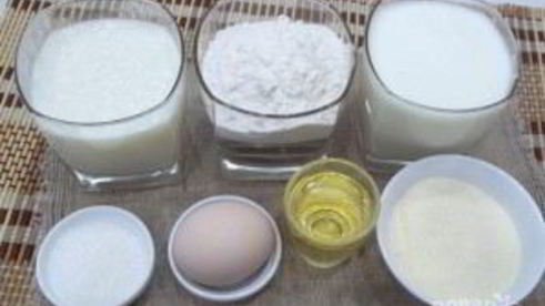 оладьи из муки и манки