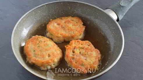 оладьи из рыбных консервов