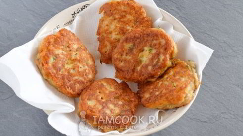 оладьи из рыбных консервов