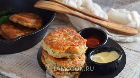 оладьи из рыбных консервов