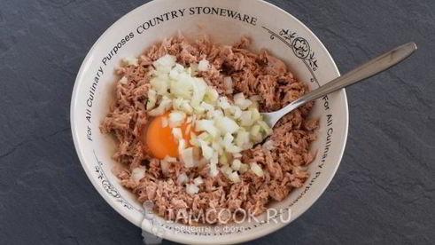 оладьи из рыбных консервов