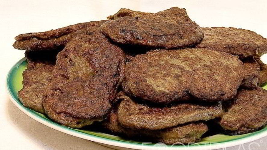 Рецепт оладьи из свиной печени