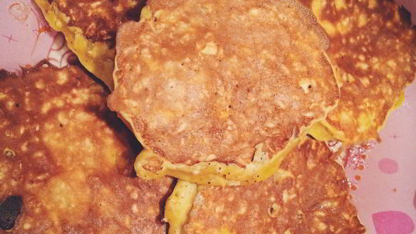 Рецепт Оладьи из тыквы и овсяных хлопьев