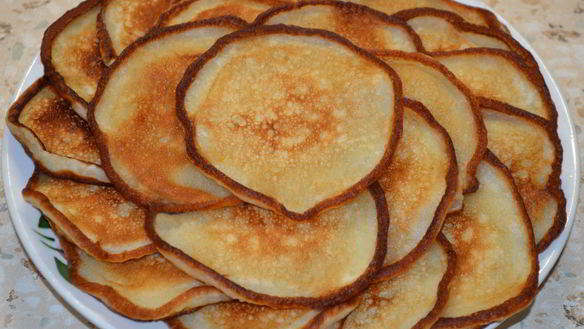 Рецепт Оладьи на йогурте и кефире